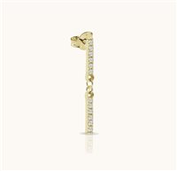 Solo pendiente Mycharm Mujer in Oro blanco Diamante 0.06 Ct B1R21 - B1R21
